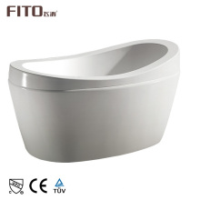 China Zhongshan FITO CUPC TUV CE White Luxury Soaking Freestanding Bathtub